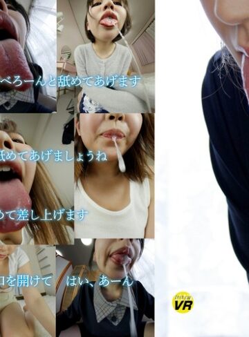 【VR】唾を飲まされ顔を舐められてぞわぞわしてみませんか Vol.2❤その他フェチ|komz00132